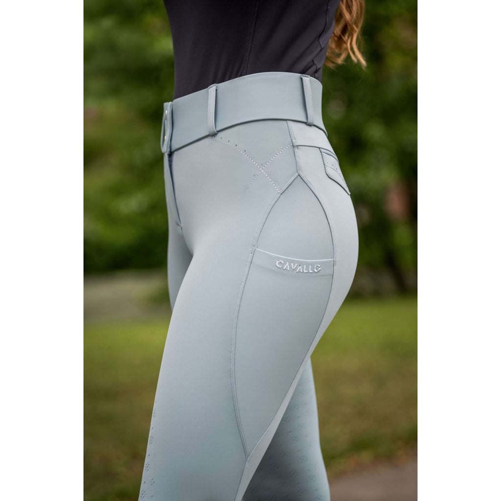 Cavallo Breeches CavalCandera Grip Mobile Full Grip Soft Aqua