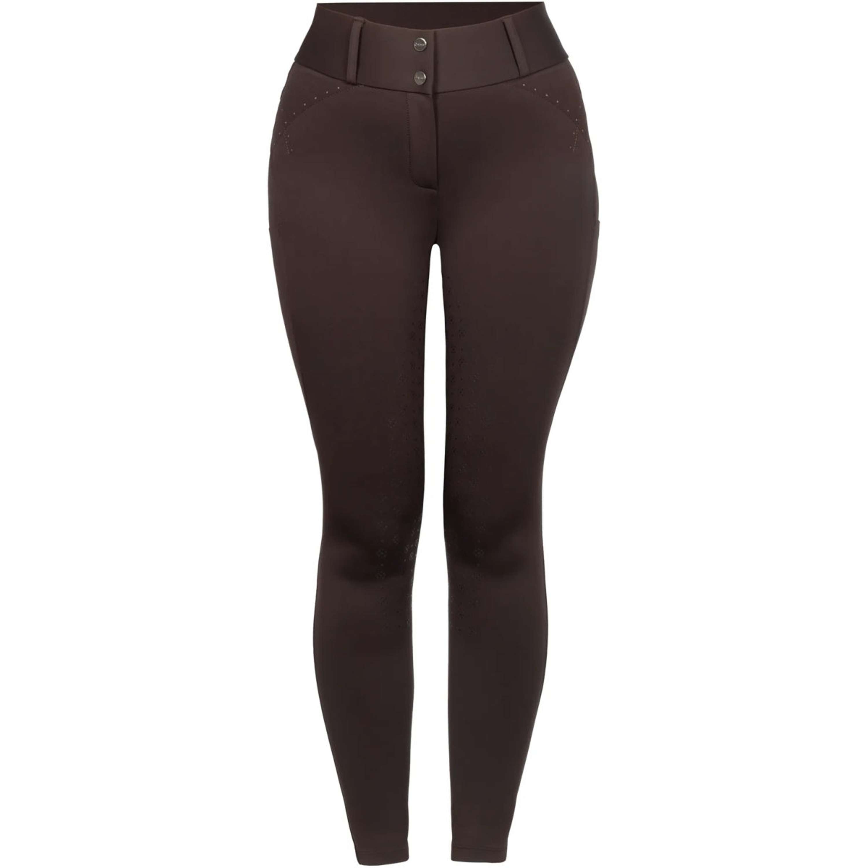 Cavallo Breeches CavalCandera Grip Mobile Full Grip Café Noir