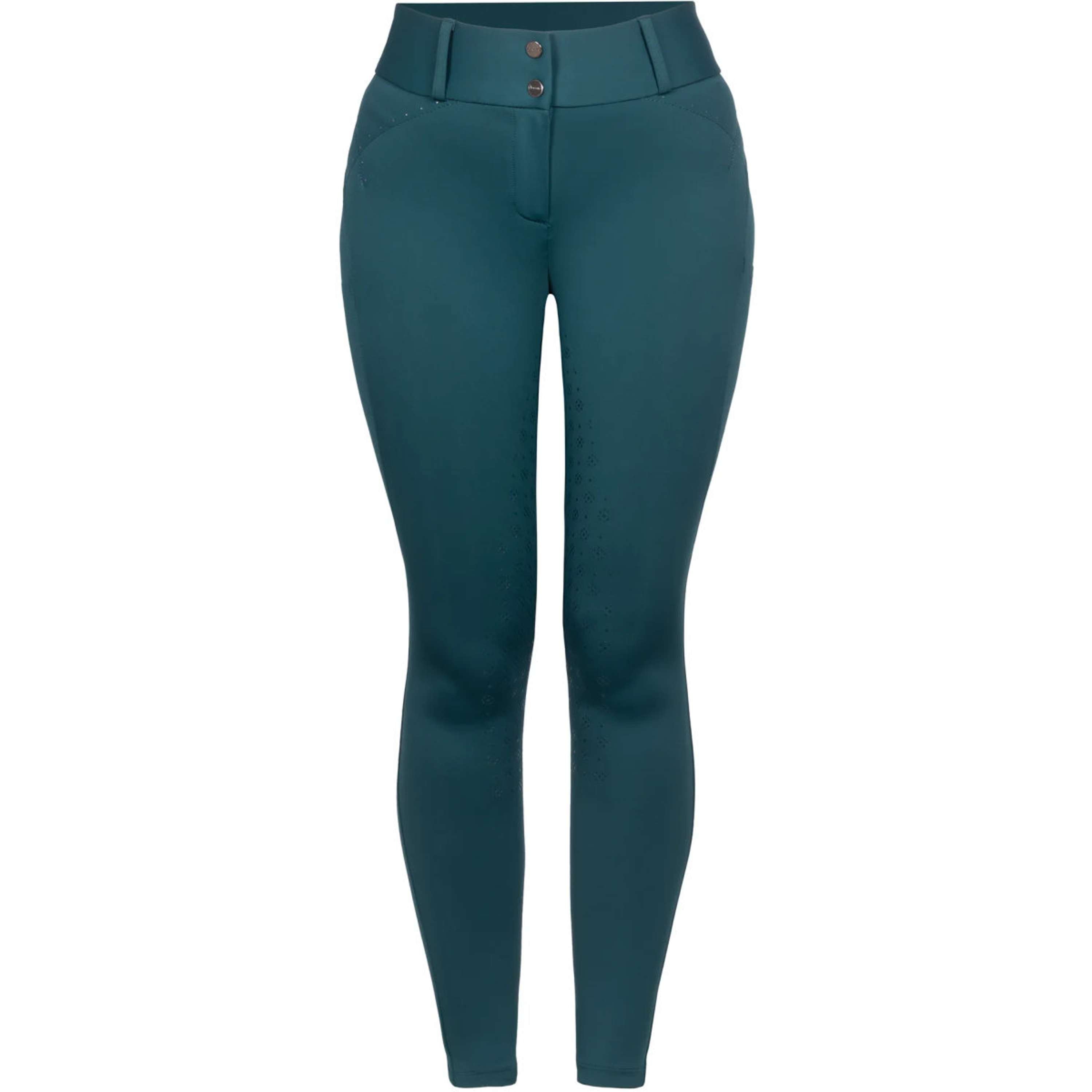 Cavallo Breeches CavalCandera Grip Mobile Full Grip Dark Peacock