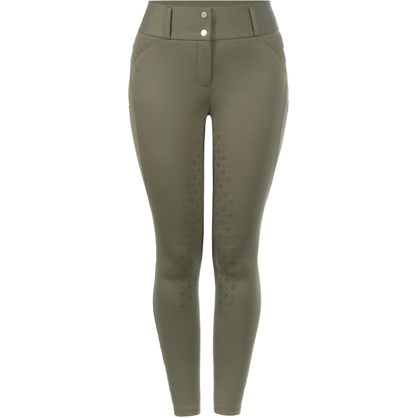 Cavallo Breeches Cavalcandera Grip Mobile Full Grip Tea Leaf Cavallo Breeches Cavalcandera Grip Mobile Full Grip Tea Leaf