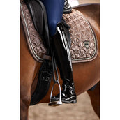 Cavallo Premium Capsule Saddlepad CavalLyana Dressage Dark Caramel