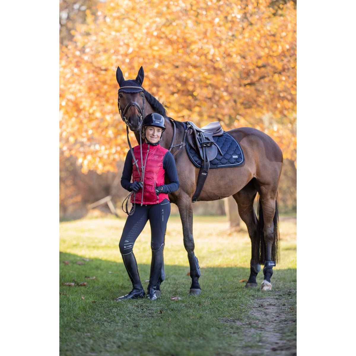 Cavallo Ingrid Klimke Bodywarmer CavalKiki Red