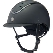 Charles Owen Cap Kylo Black Matte/Black Gloss