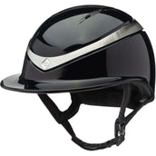 Charles Owen Cap Halo Luxe Black/Platinum Gloss