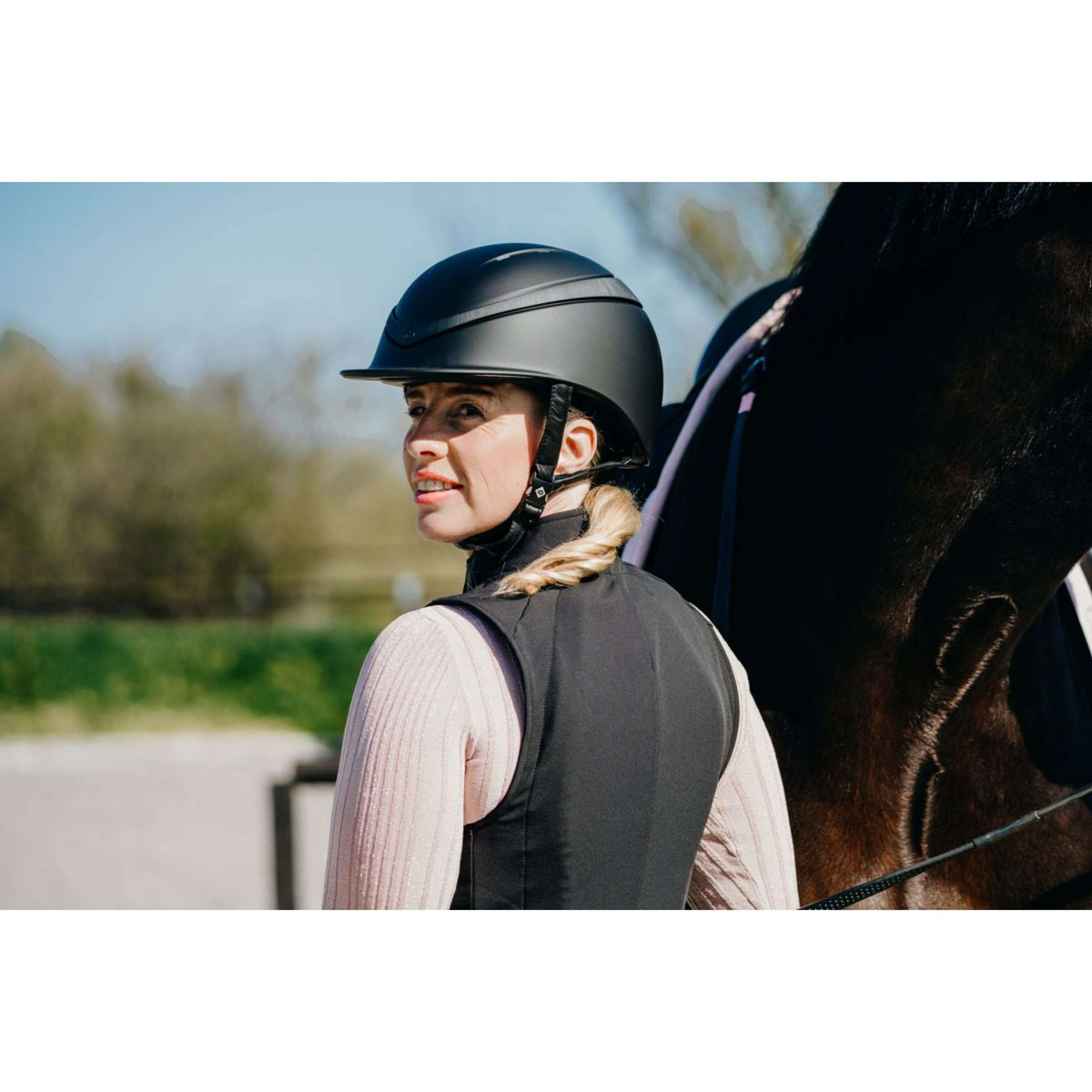 Charles Owen Back Protector Eclipse Black