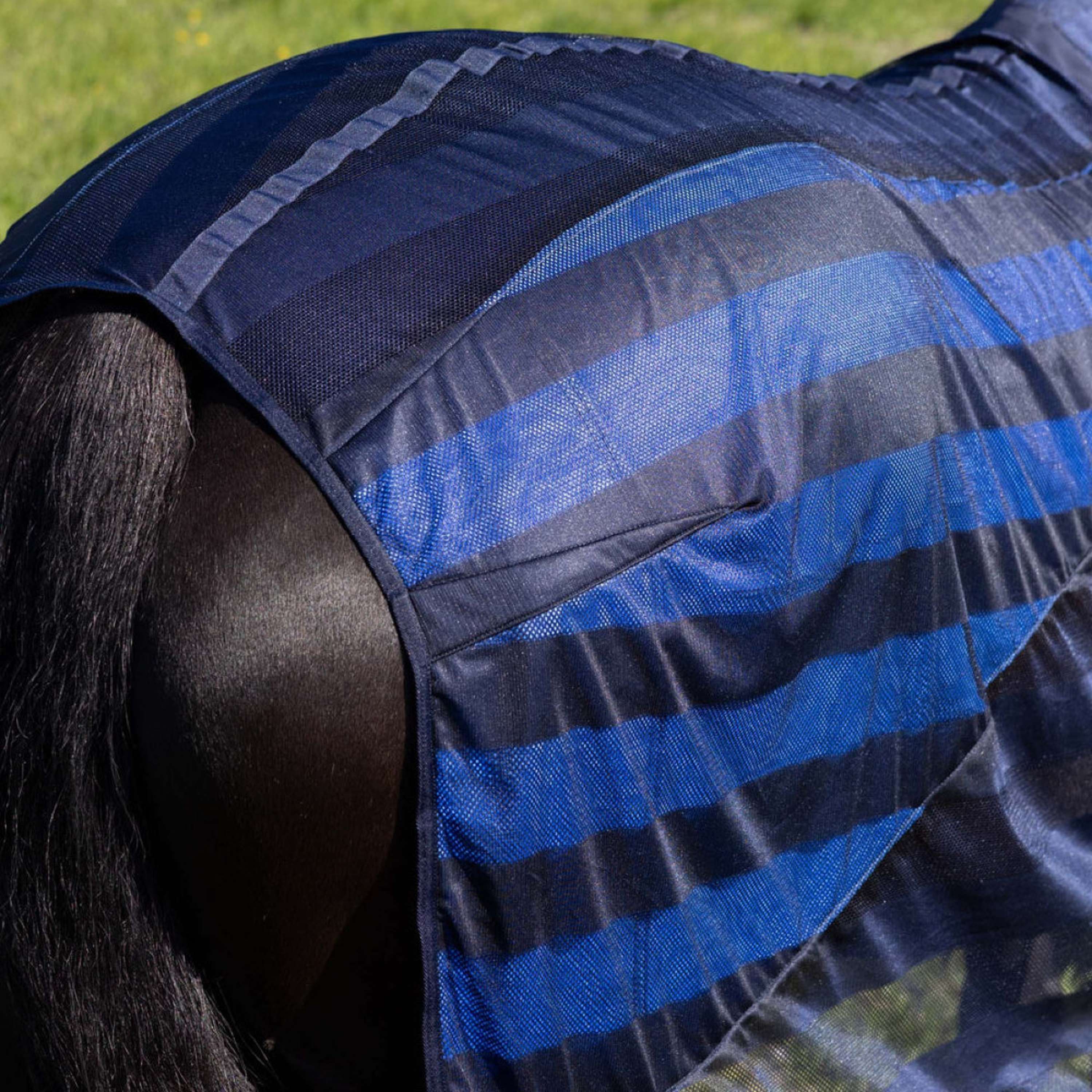 Cool on Track Mesh Rug Blue