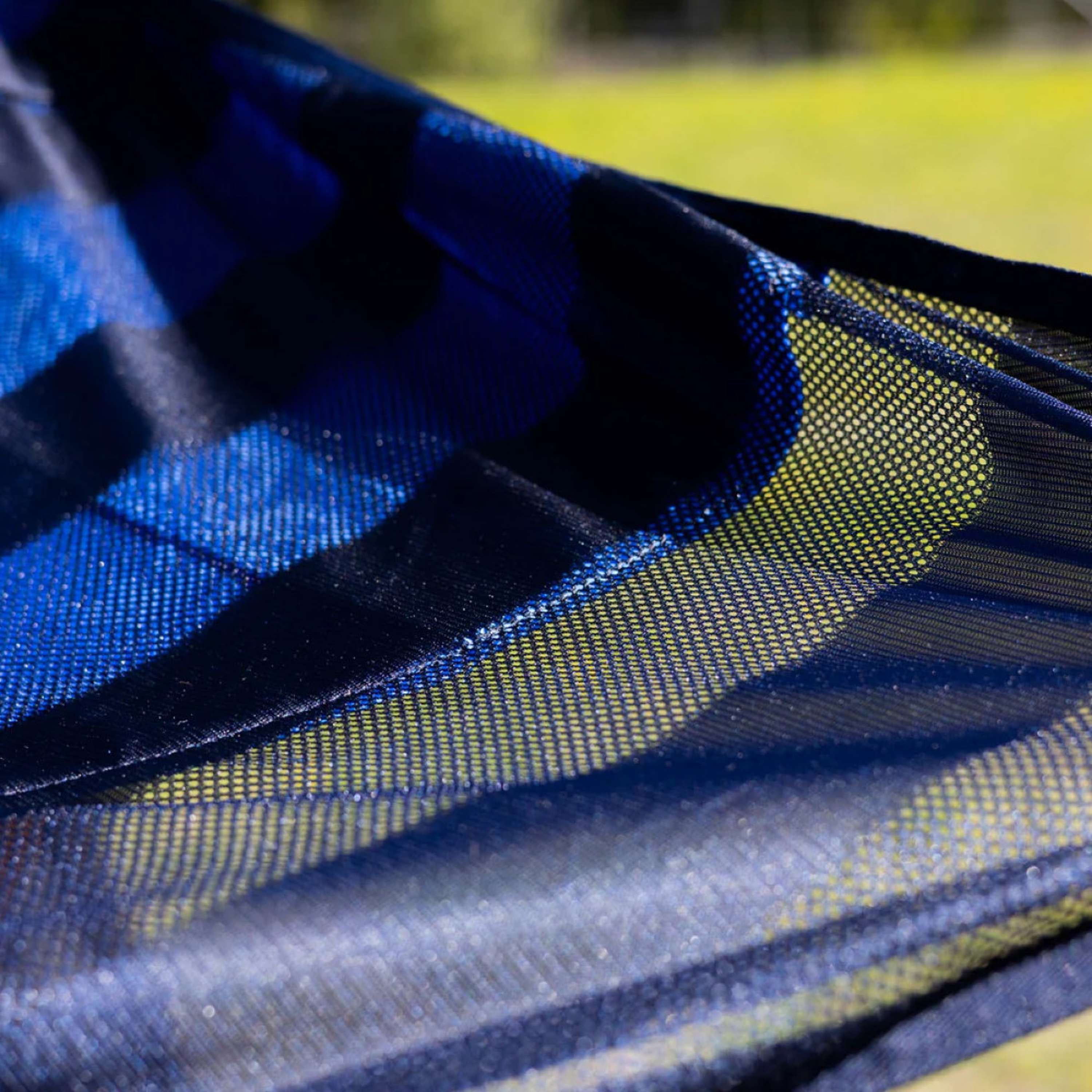 Cool on Track Mesh Rug Blue