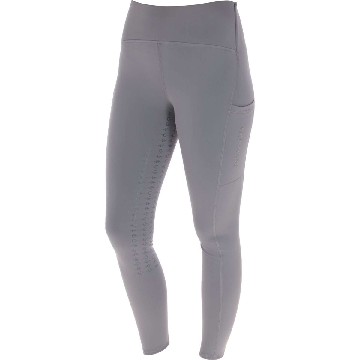 Covalliero Riding Legging AW25 Full Grip Steel Grey