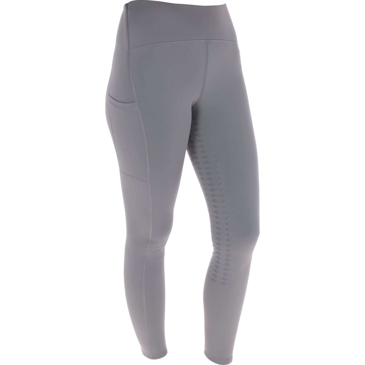 Covalliero Riding Legging AW25 Full Grip Steel Grey