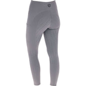 Covalliero Riding Legging AW25 Full Grip Steel Grey