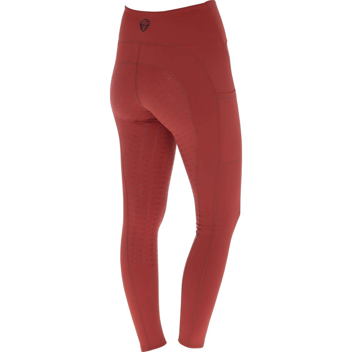 Covalliero Riding Legging AW25 Full Grip Rust