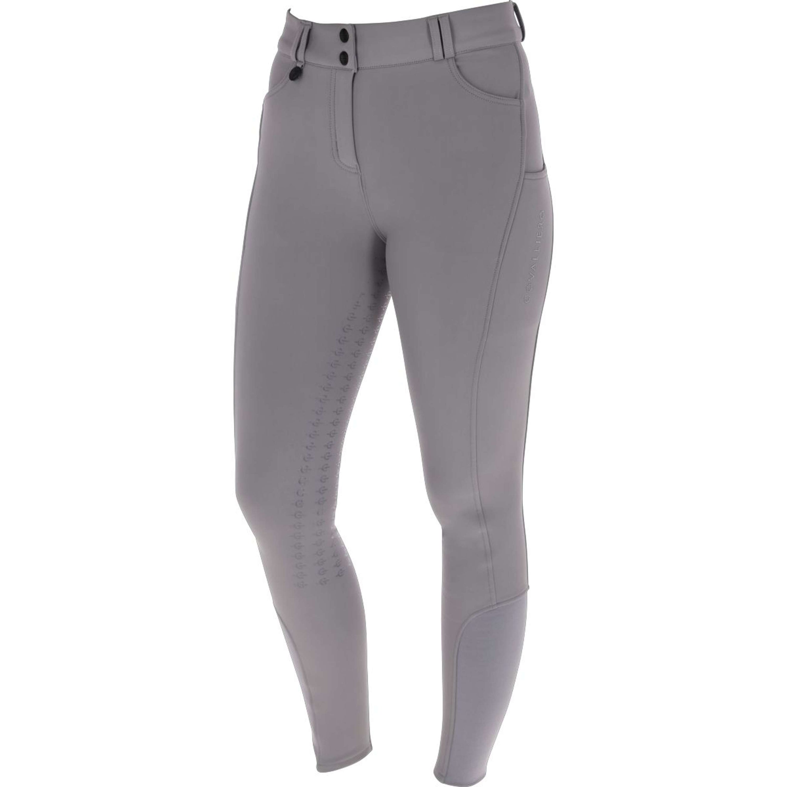 Covalliero Breeches AW25 Full Grip Steel Grey Covalliero Breeches AW25 Full Grip Steel Grey