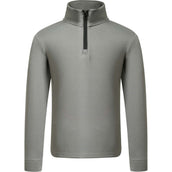 Covalliero Shirt AW25 Kids Long Sleeves Steel Grey