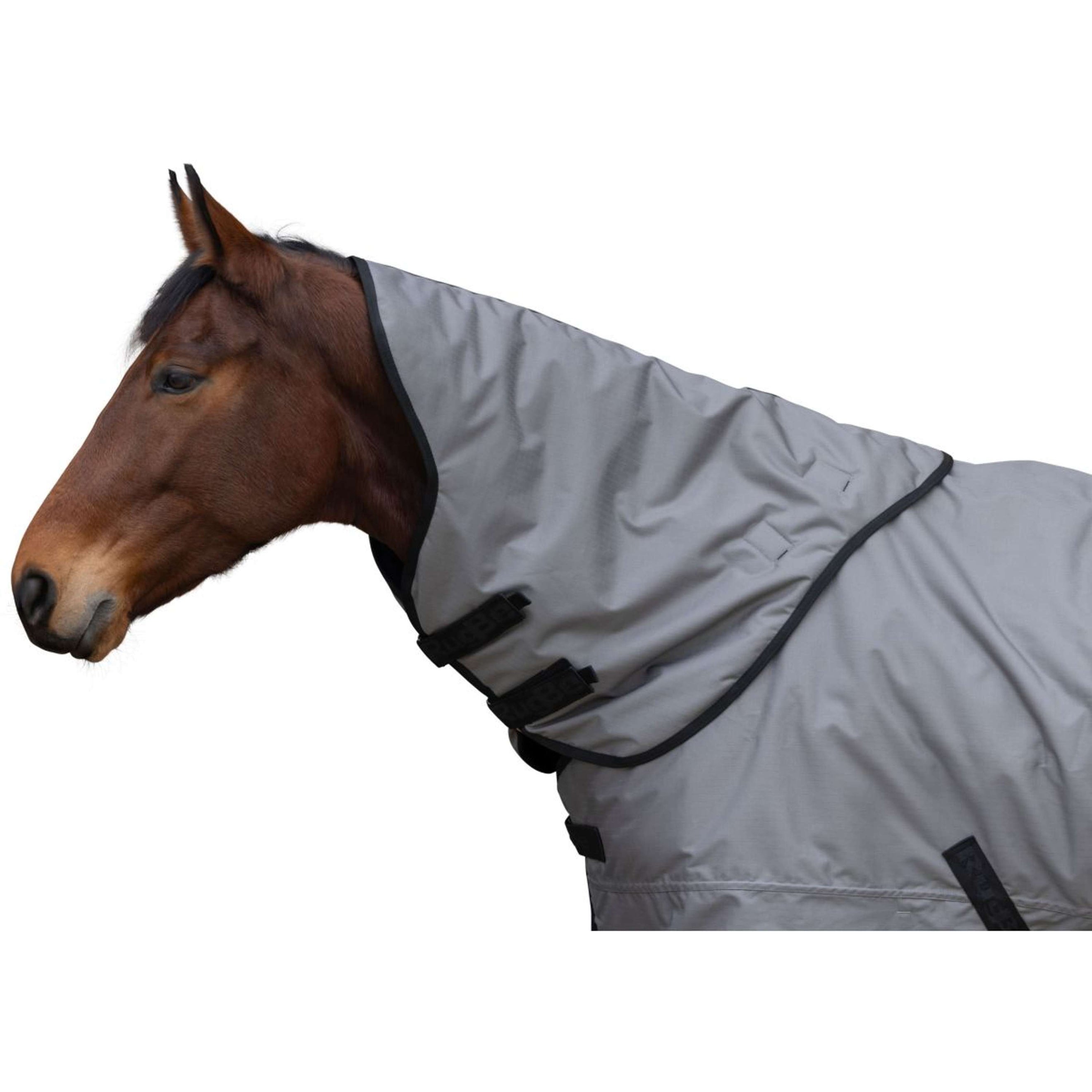 RugBe by Covalliero Neck Cover AW25 200g Steel Grey