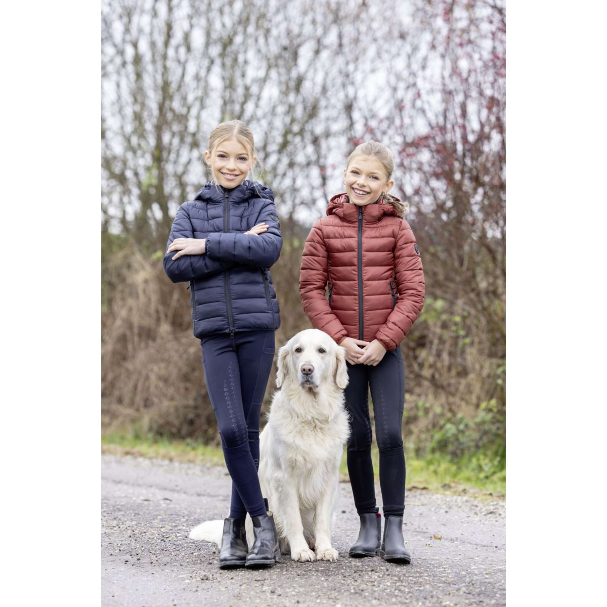 Covalliero Jacket Quilted AW25 Kids Rust