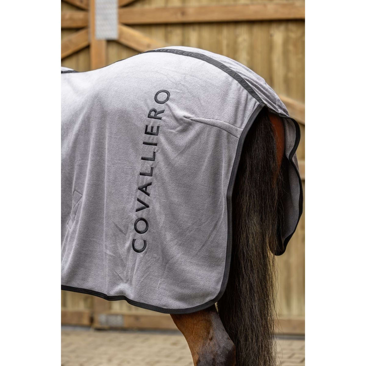 Covalliero Fleece Rug AW25 Steel Grey