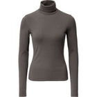 Covalliero Active Shirt Turtleneck AW26 Milky Chocolate
