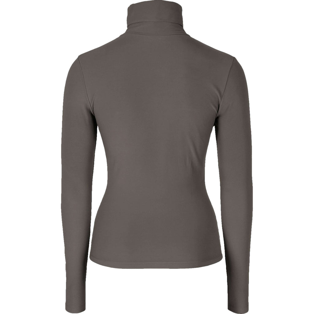 Covalliero Active Shirt Turtleneck AW26 Milky Chocolate