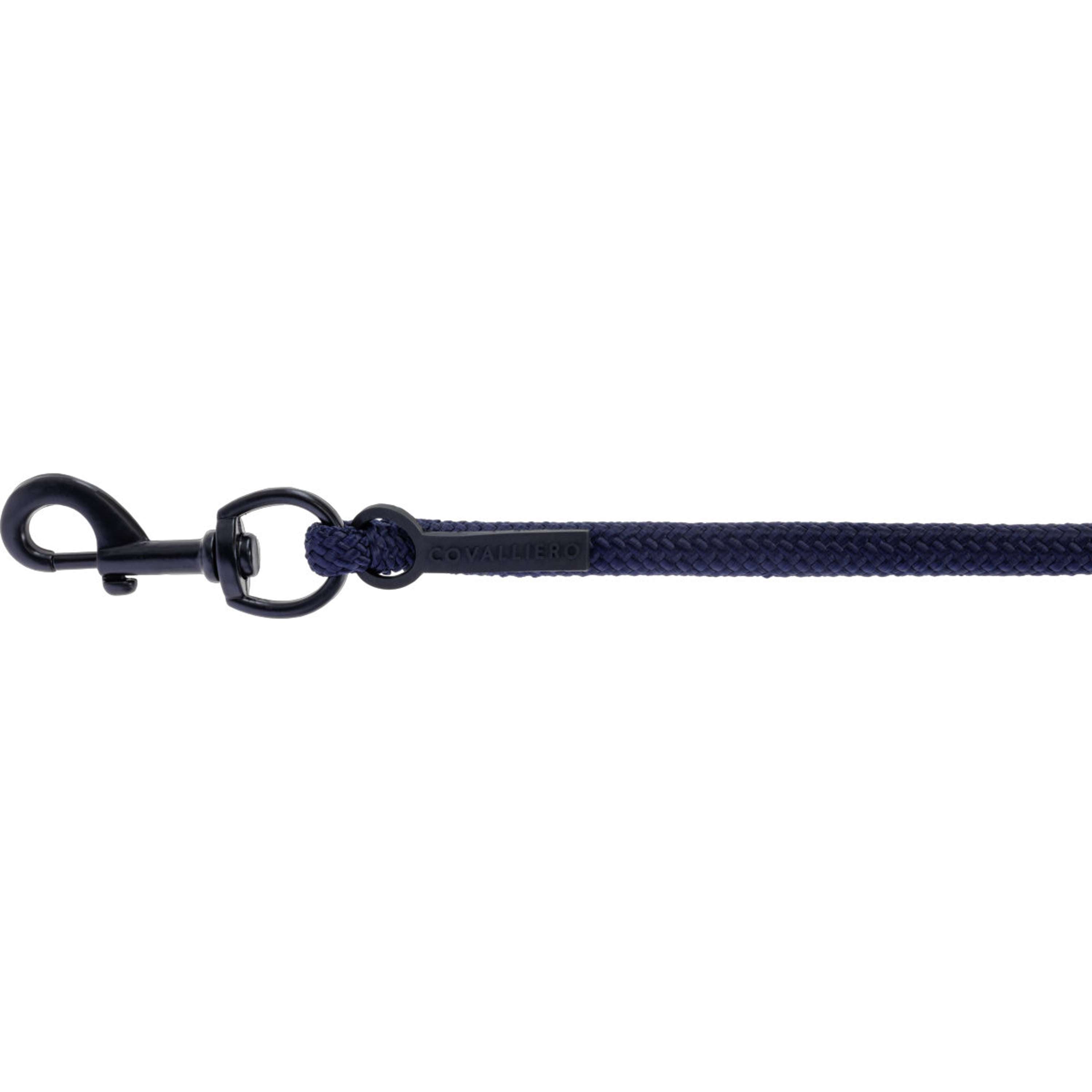 Covalliero Lead Rope AW26 with Carabiner Dark Navy