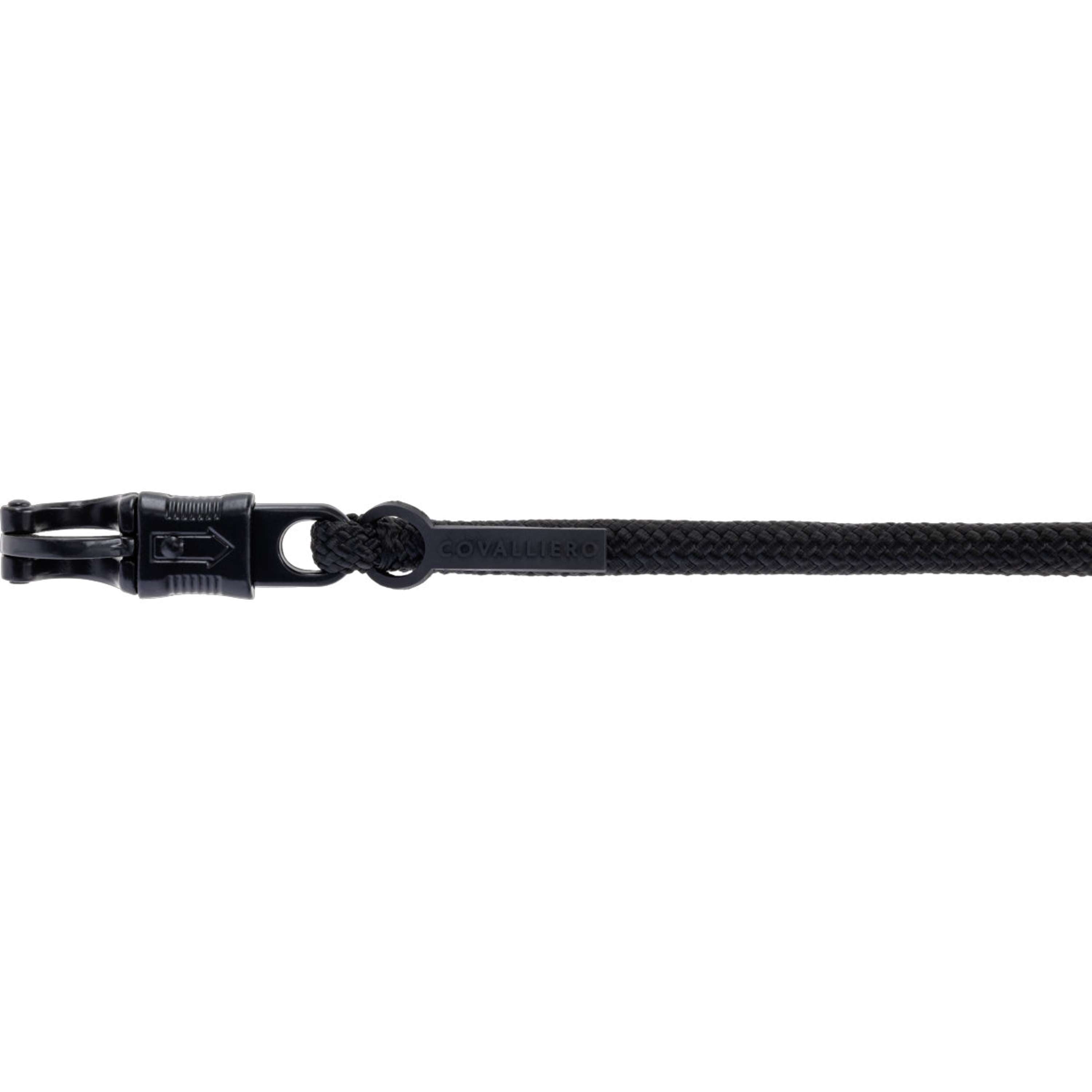 Covalliero Lead Rope AW26 with a Panic Snap Black