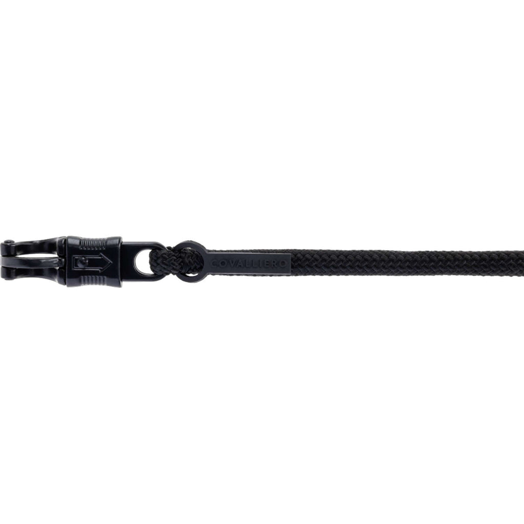 Covalliero Lead Rope AW26 with a Panic Snap Black