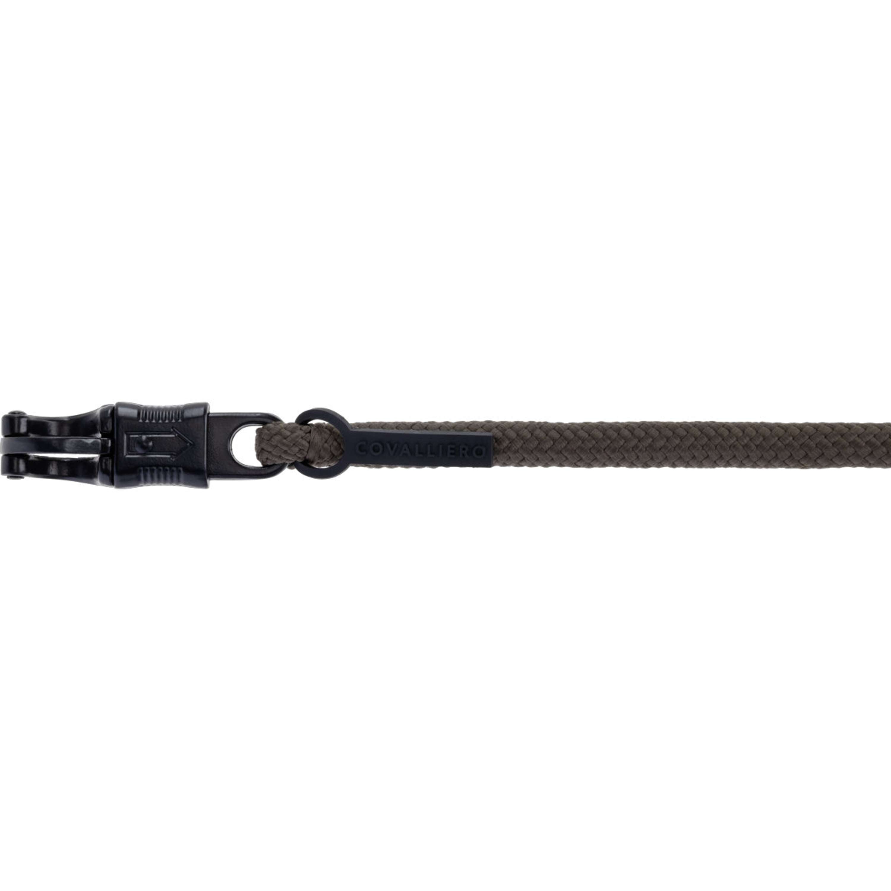 Covalliero Lead Rope AW26 with a Panic Snap Milky Chocolate