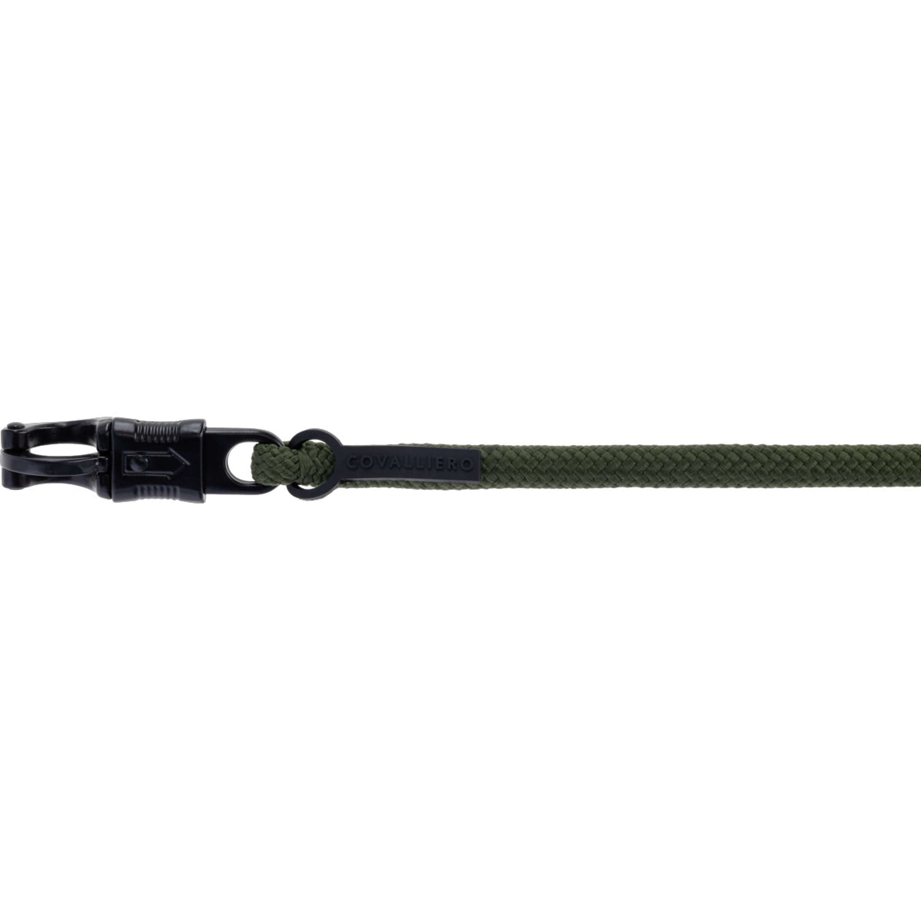 Covalliero Lead Rope AW26 with a Panic Snap Forest Green