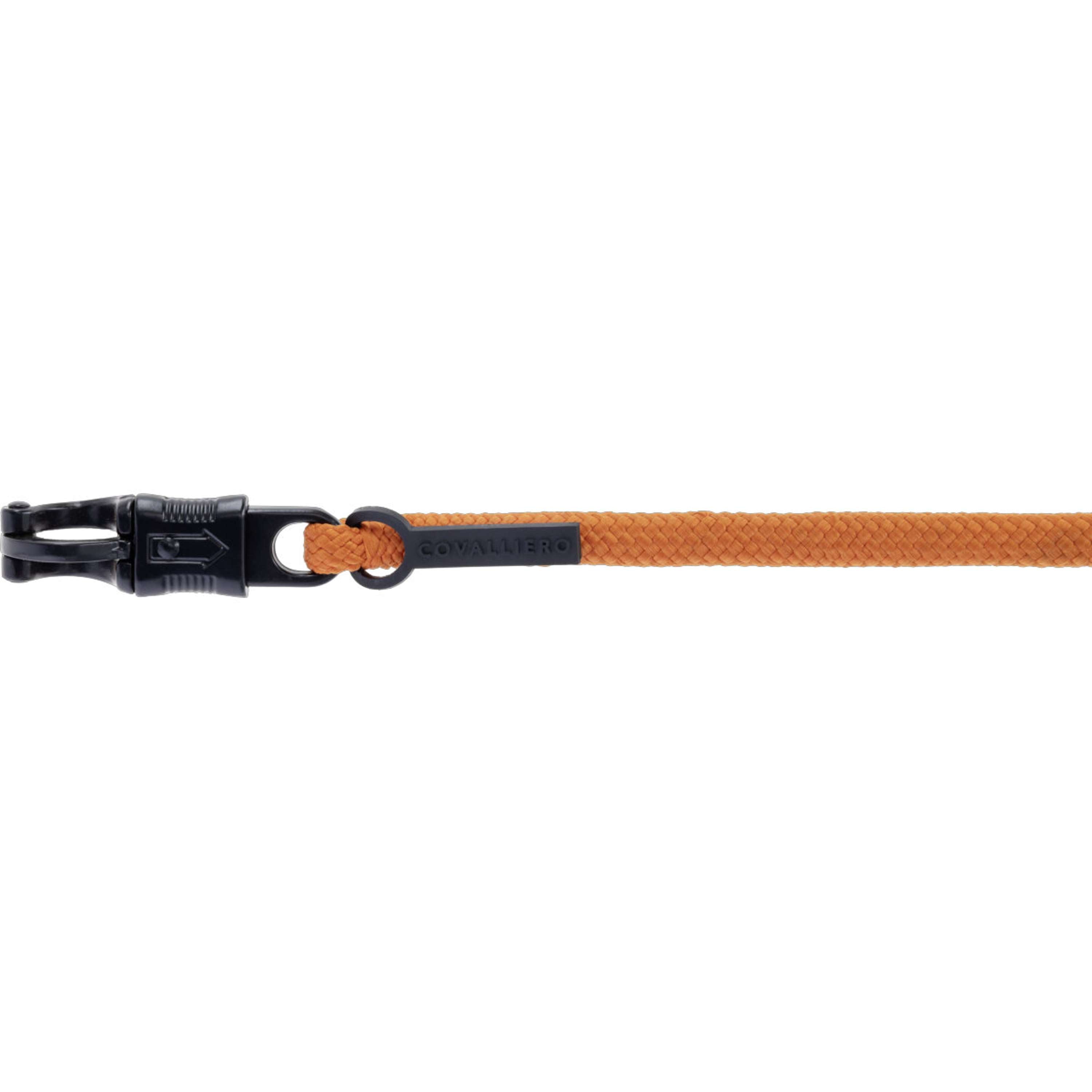 Covalliero Lead Rope AW26 with a Panic Snap Orange