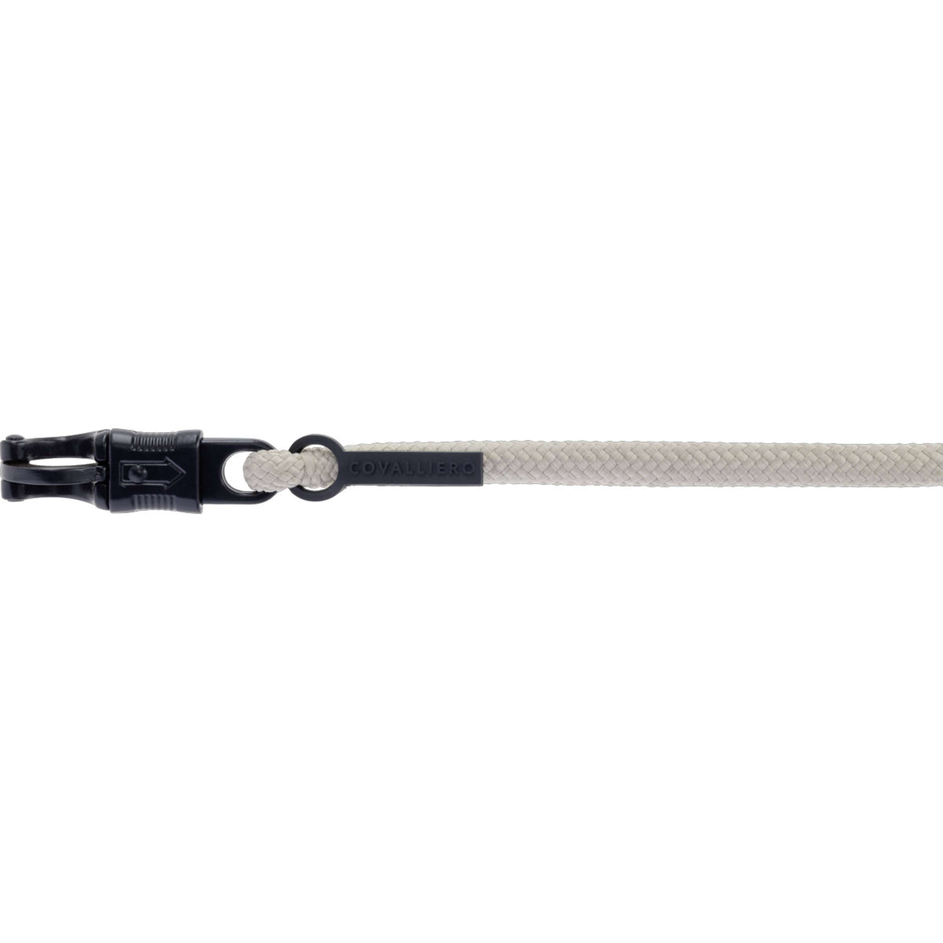 Covalliero Lead Rope AW26 with a Panic Snap Beige