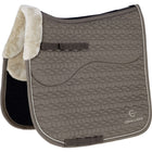 Covalliero Saddlepad Soft AW26 Dressage Milky Chocolate