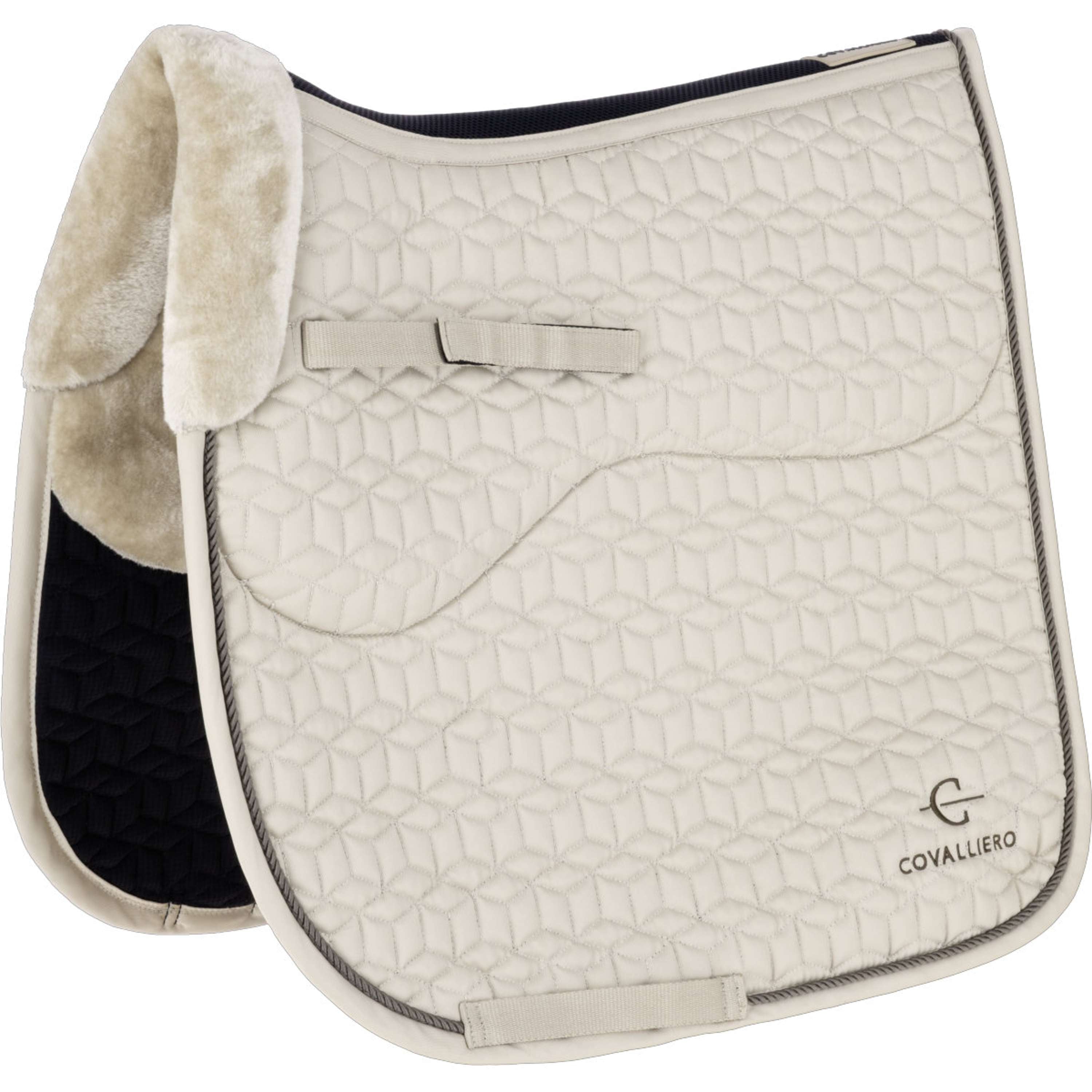 Covalliero Saddlepad Soft AW26 Dressage Beige