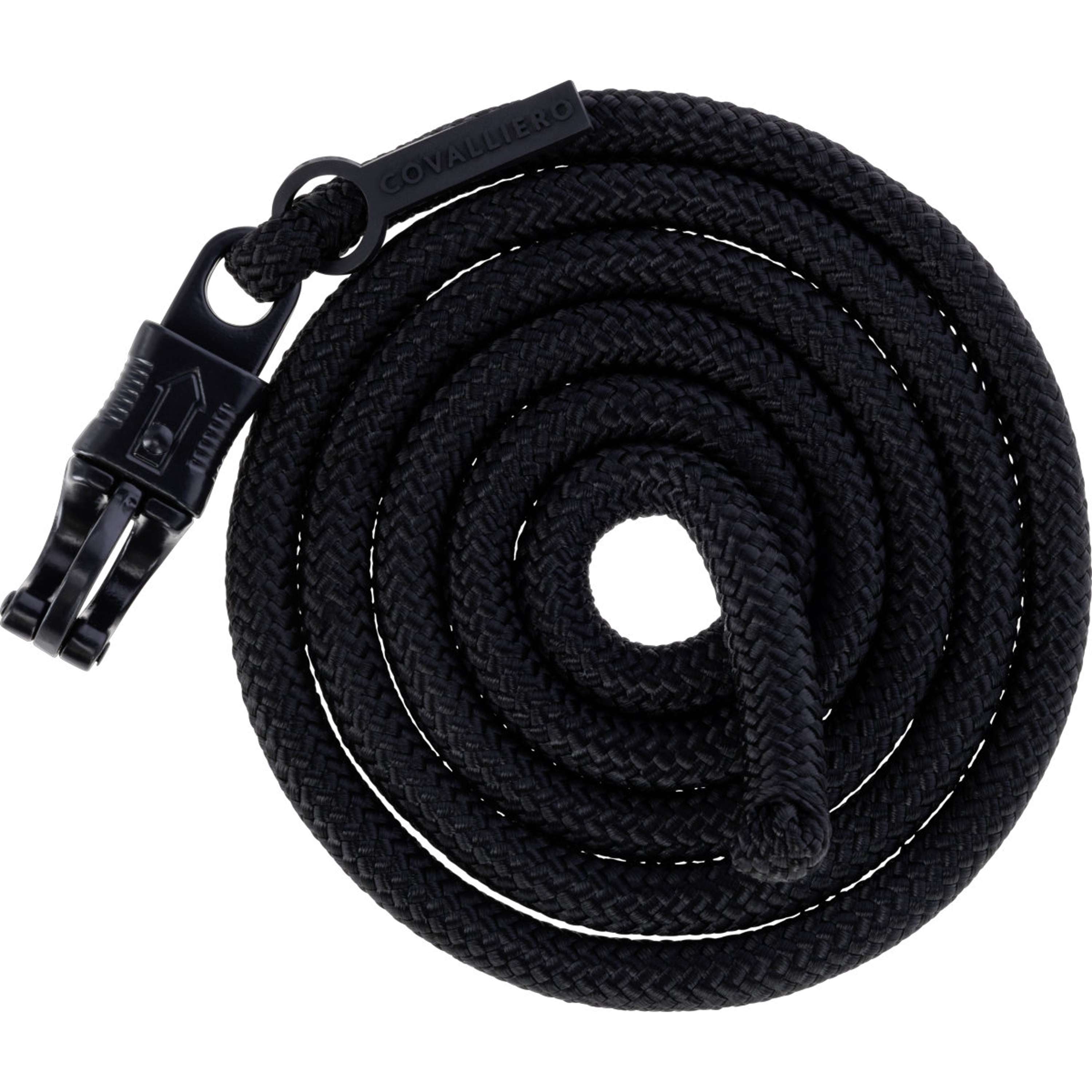 Covalliero Lead Rope AW26 with a Panic Snap Black