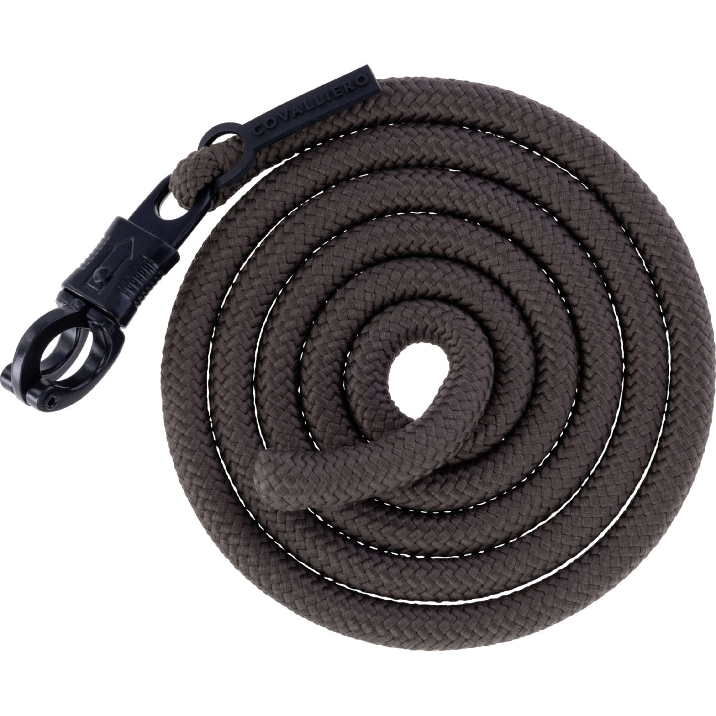 Covalliero Lead Rope AW26 with a Panic Snap Milky Chocolate