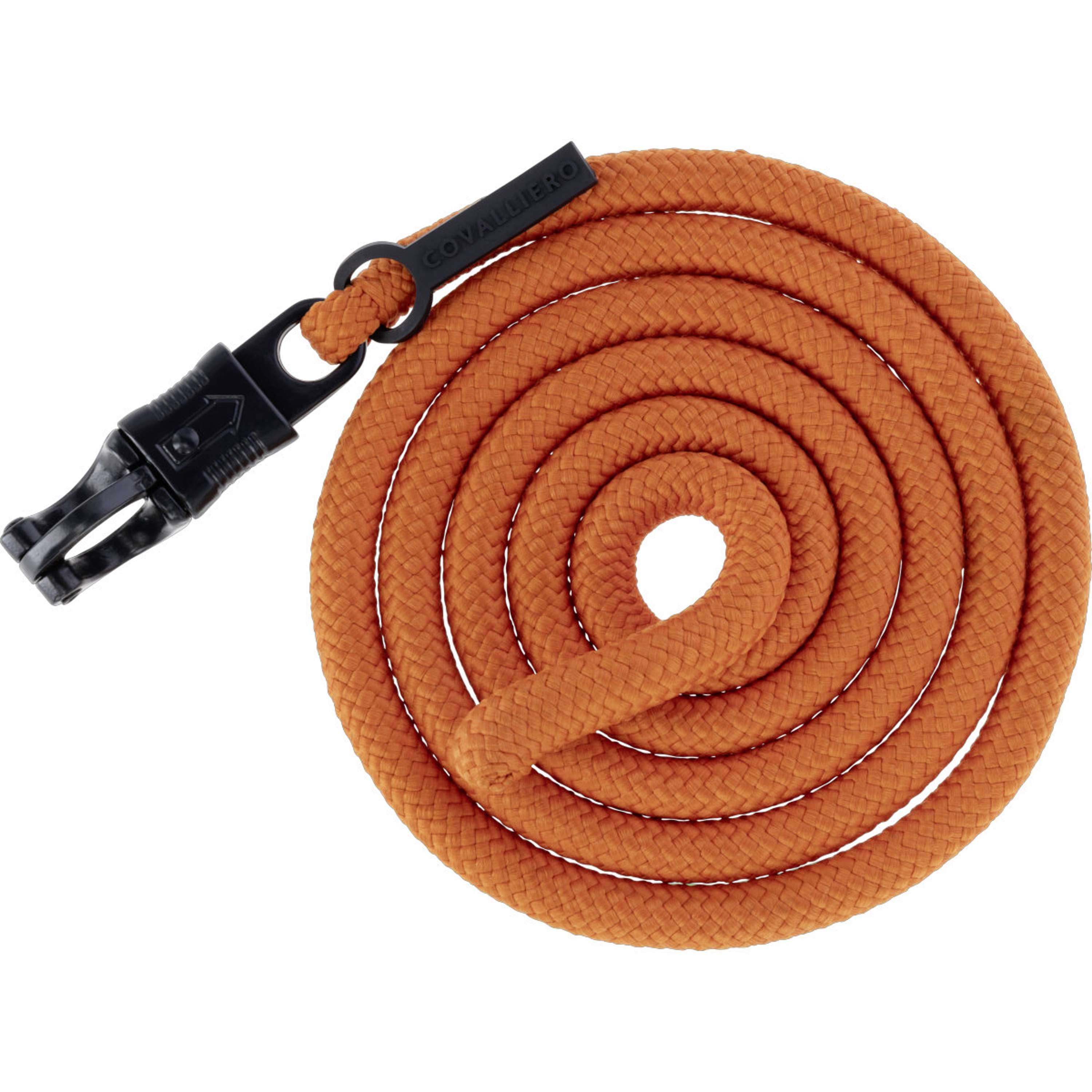 Covalliero Lead Rope AW26 with a Panic Snap Orange