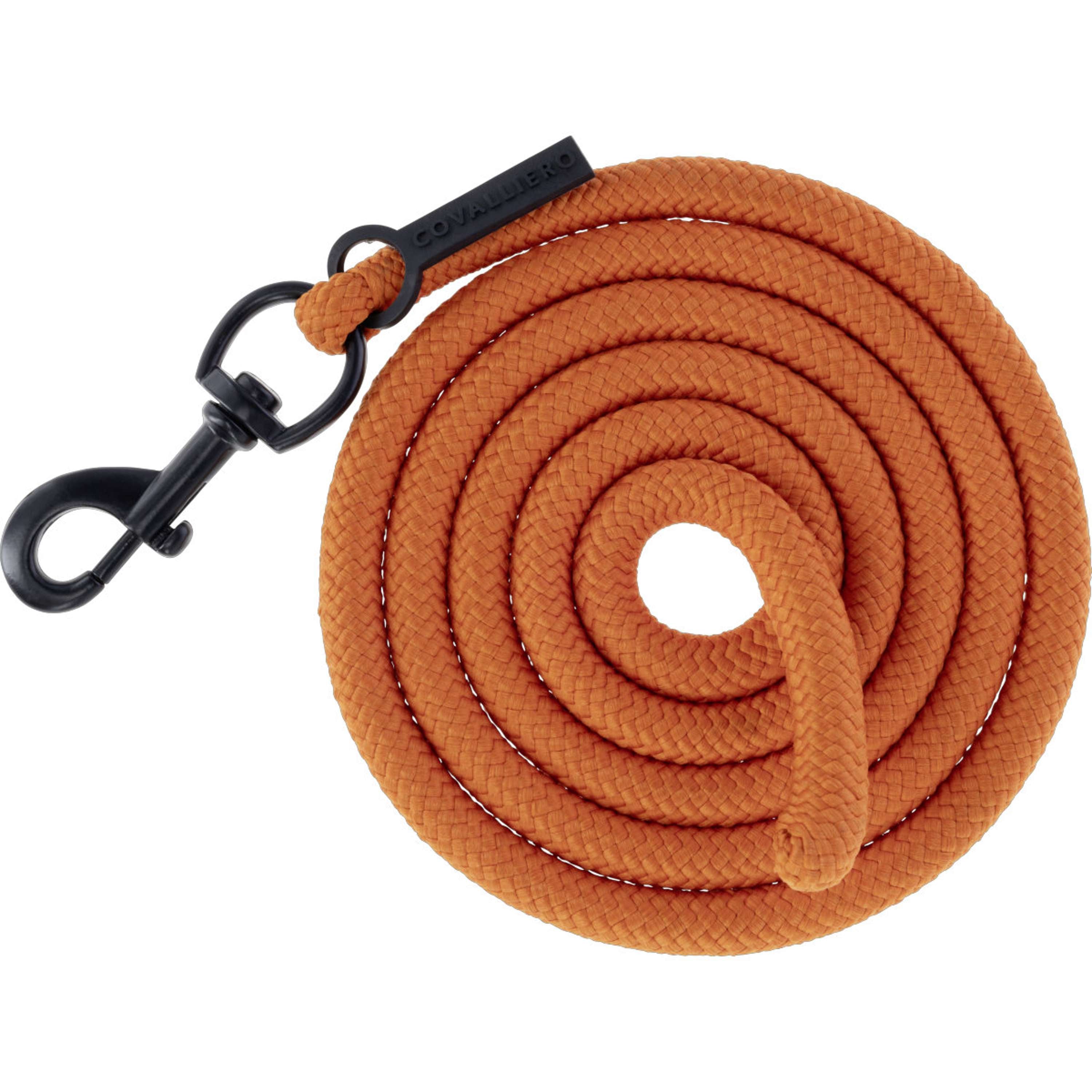 Covalliero Lead Rope AW26 with Carabiner Orange