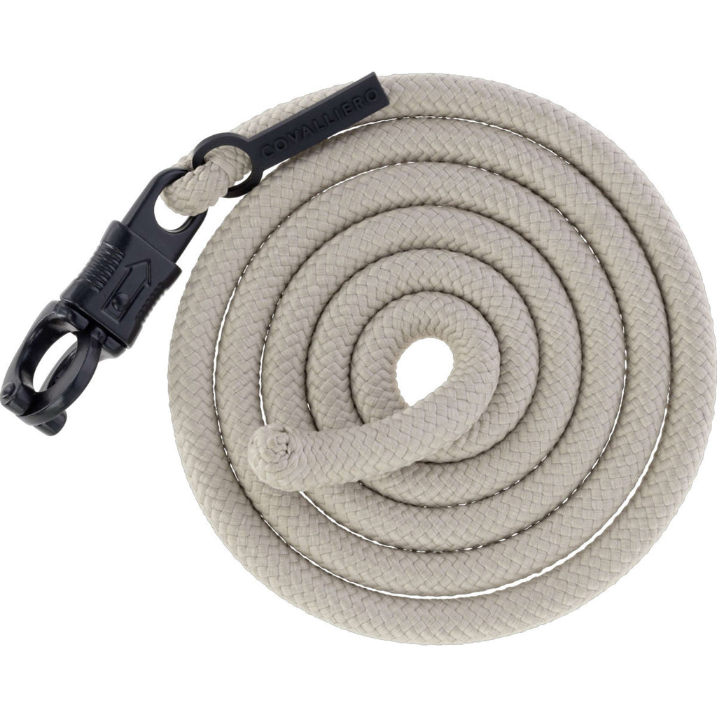 Covalliero Lead Rope AW26 with a Panic Snap Beige