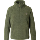 Covalliero Sweater Teddy AW26 Forest Green