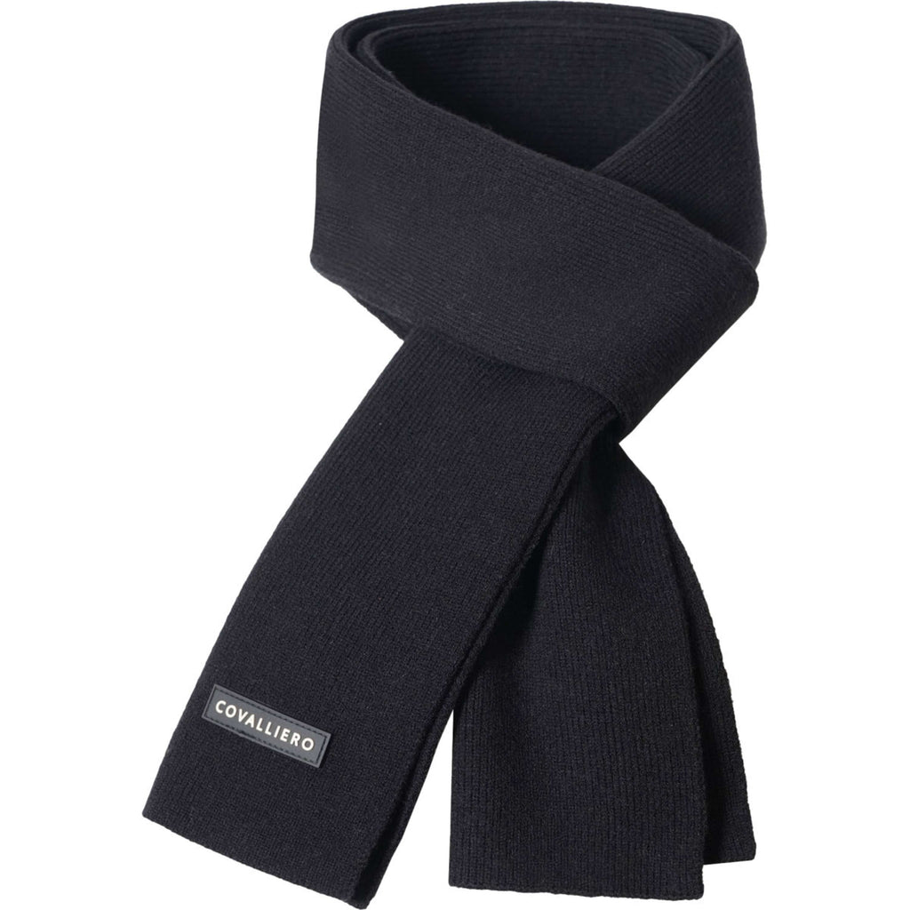 Covalliero Scarf AW26 Black
