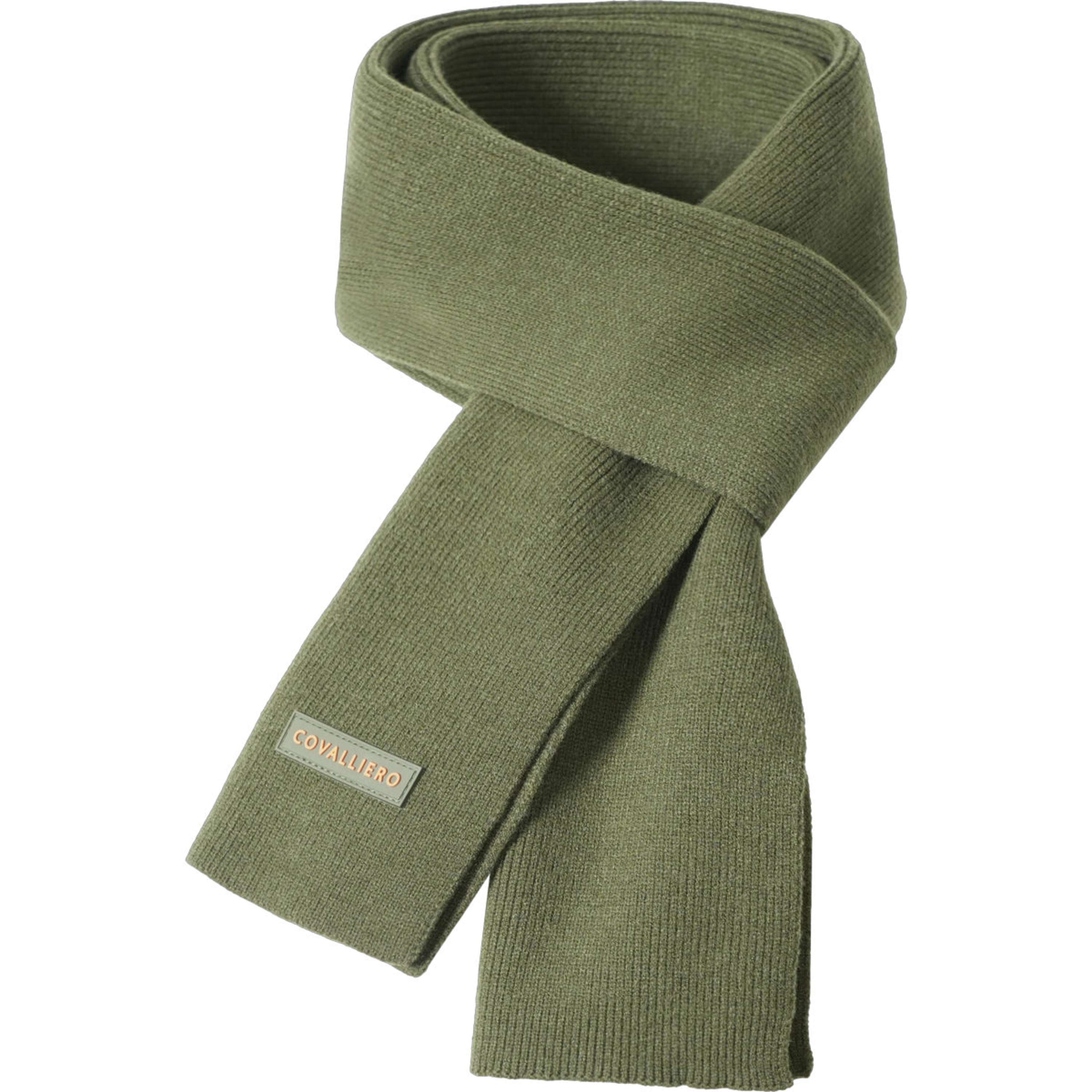 Covalliero Scarf AW26 Forest Green