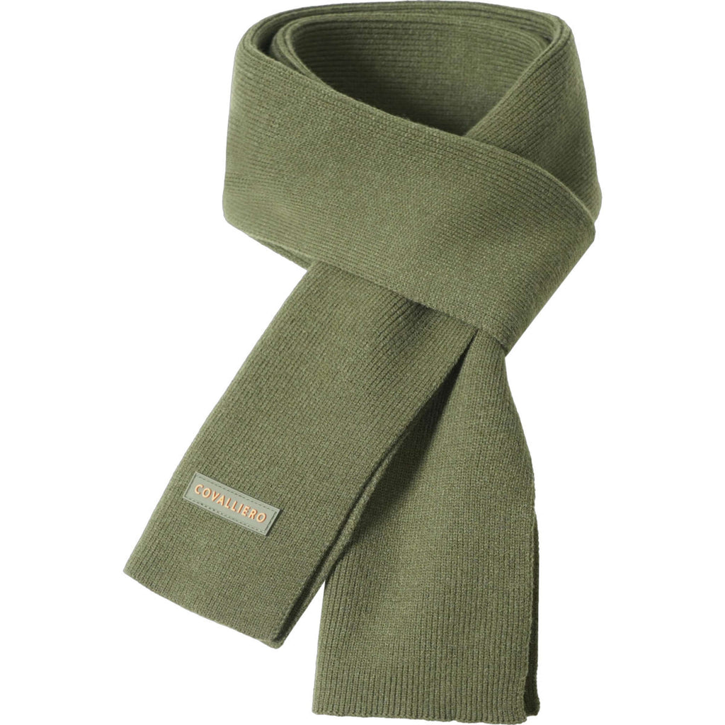 Covalliero Scarf AW26 Forest Green