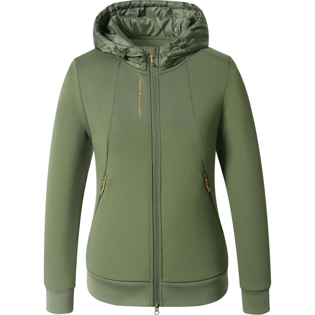 Covalliero Zip-Hoodie AW26 Forest Green