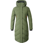 Covalliero Long Winter Coat AW26 Forest Green