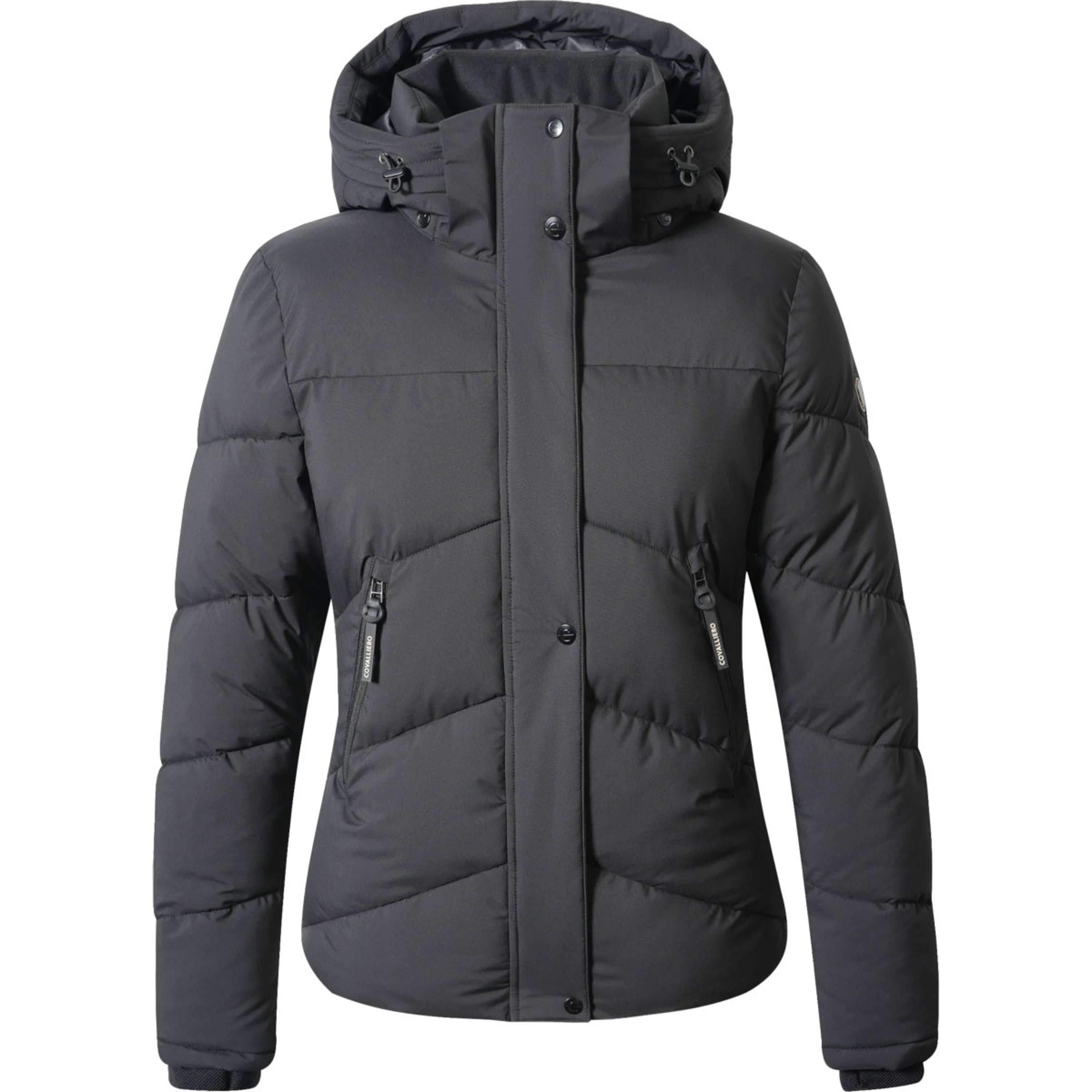 Covalliero Winter Coat AW26 Black