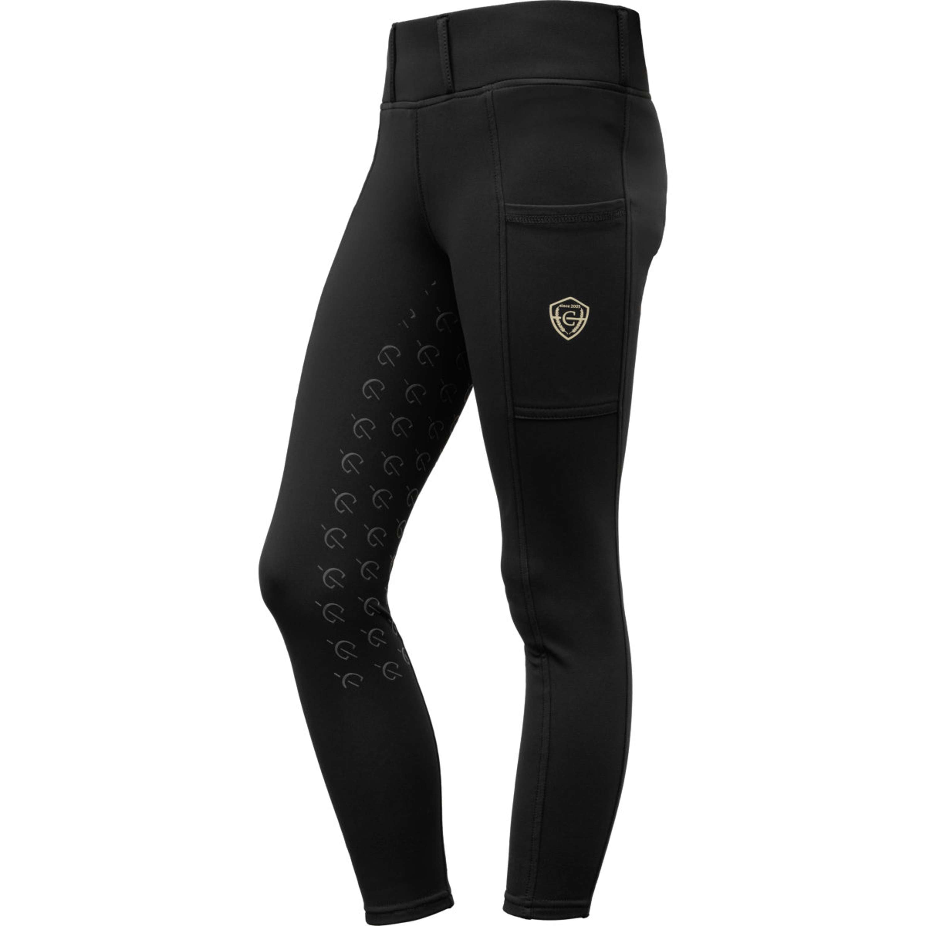 Covalliero Riding Legging Full Grip AW26 Kids Black