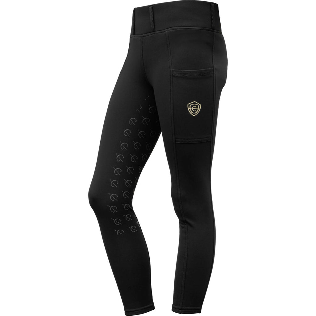 Covalliero Riding Legging Full Grip AW26 Kids Black