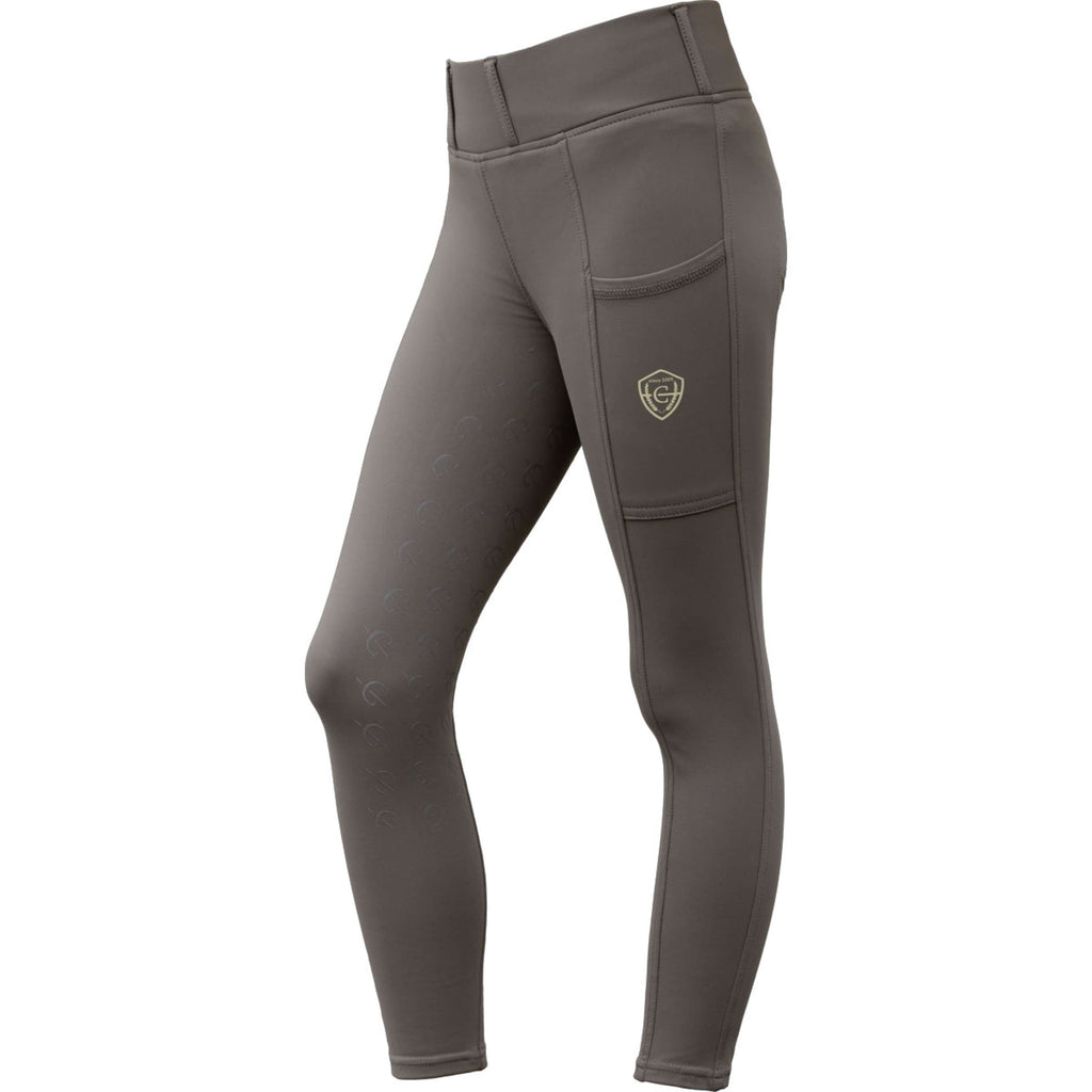 Covalliero Riding Legging Full Grip AW26 Kids Milky Chocolate