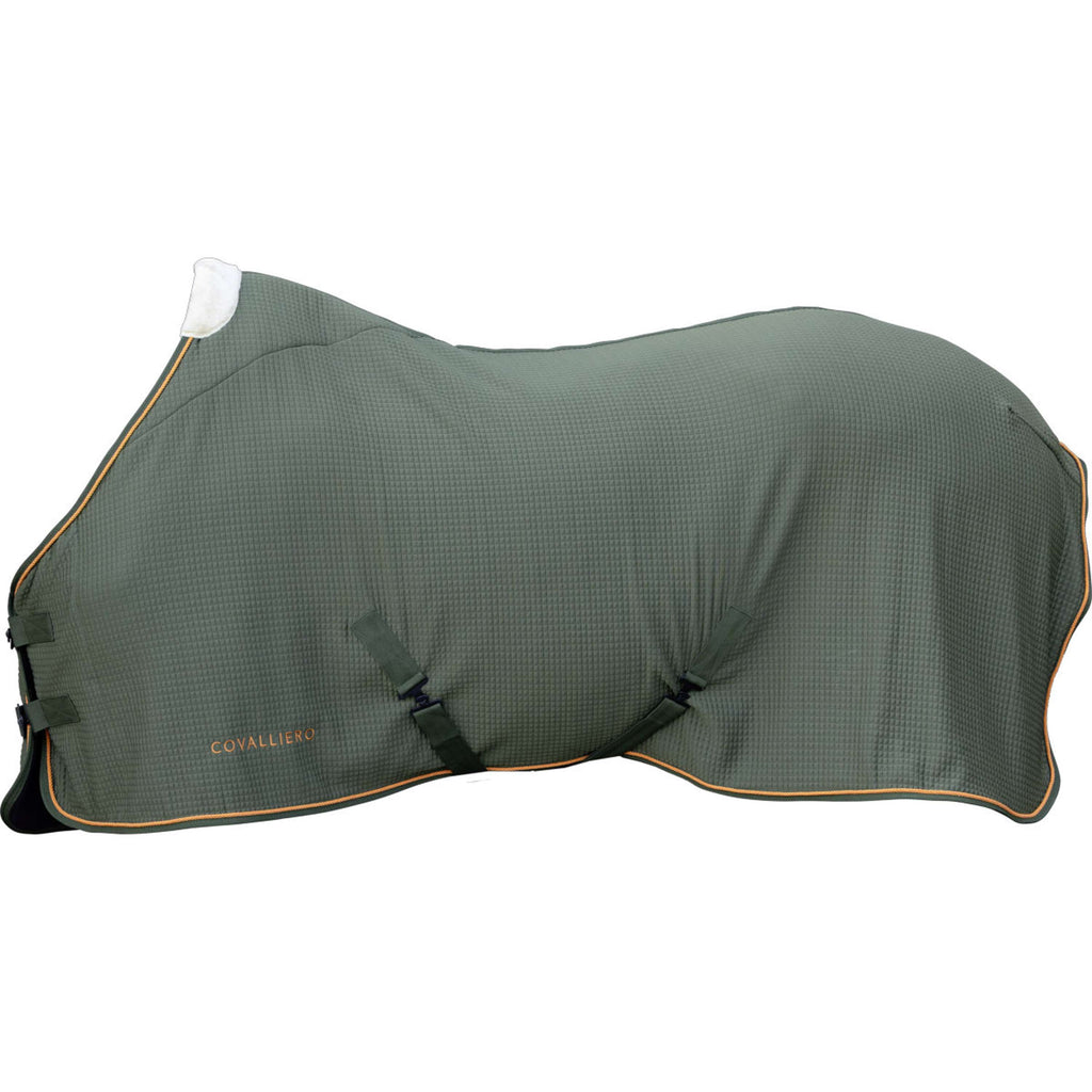 Covalliero Sweat Rug Premium AW26 Forest Green