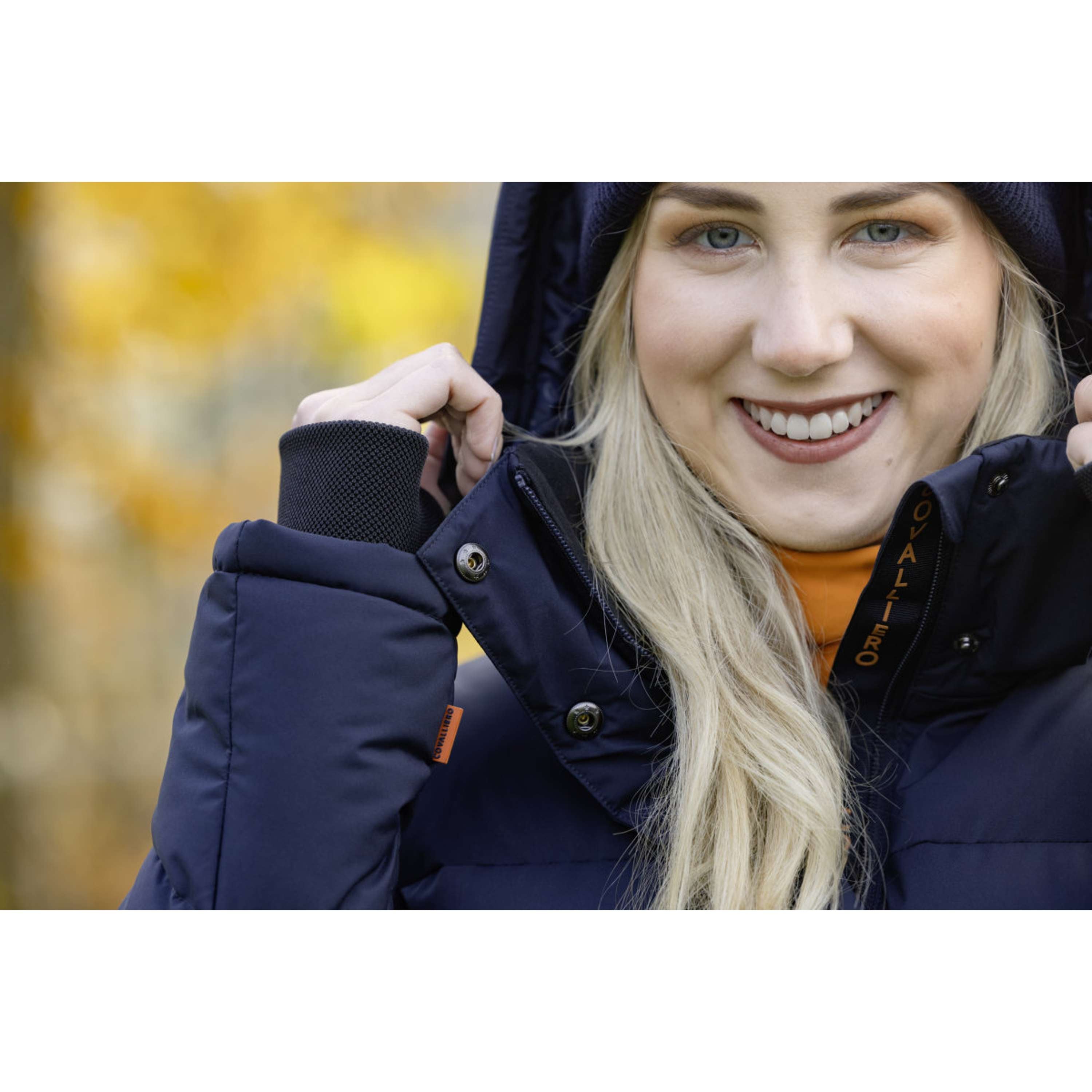 Covalliero Winter Coat AW26 Dark Navy