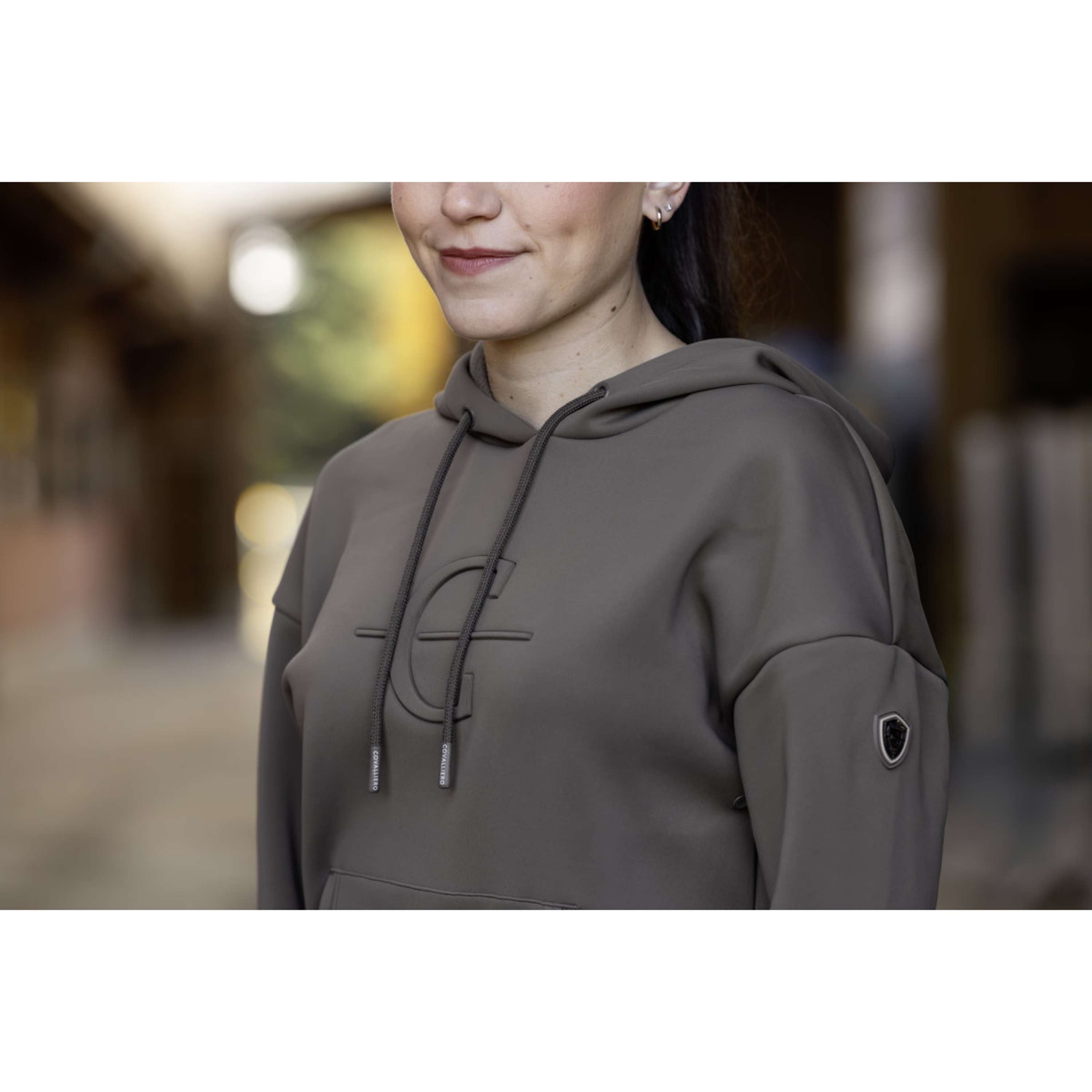 Covalliero Hoodie AW26 Milky Chocolate