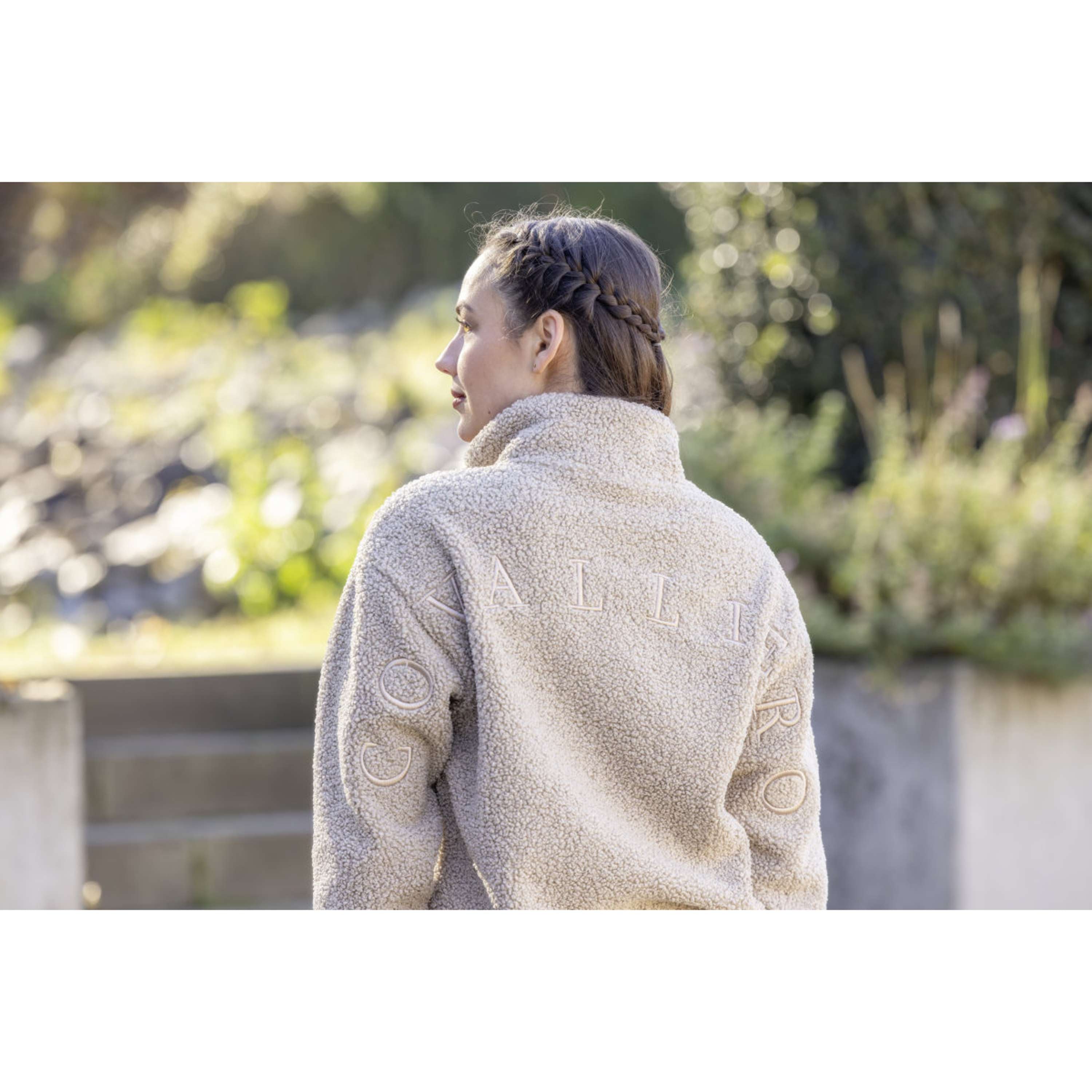 Covalliero Sweater Teddy AW26 Beige